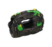 LIbgiubhy Décorations d'aquarium Vintage Baril d'aquarium Paysage Maison de grotte Poissons aquatiques Crevettes Aménagement paysager sûr