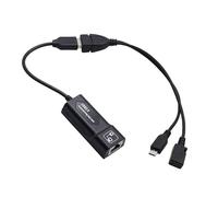 LIbgiubhy Diffusion et jeux à haute vitesse sans interruption avec cet adaptateur Fast Ethernet pour TV3. Améliore l'expérience en ligne