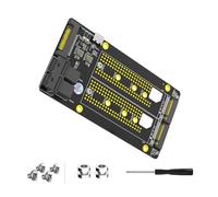 LIbgiubhy Double adaptateur de disque dur NVMe vers SFF-8643 - Améliore la capacité de stockage et prend en charge 2230/2242/2260/2280 - Large applicabilité