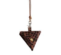 LIbgiubhy Élégant collier avec pendentif en cuir pour écouteurs et accessoires de mode pour un usage quotidien
