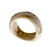 LIbgiubhy Élégant dégradé de résine marron pour le bureau décontracté, accessoire de bijoux robuste et confortable pour femme