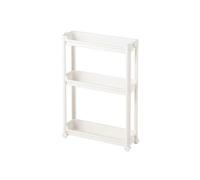 LIbgiubhy Étagère de rangement portable avec plusieurs niveaux pour salle de bain - Étagère robuste pour fournitures de douche