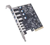 LIbgiubhy Étendez le PC avec 8 ports USB 3.2 PCIe Carte d'extension PCI Express Transfert de données rapide à une vitesse allant jusqu'à 10 Gbit/s