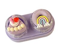 LIbgiubhy Étui à lentilles avec ventouse pour retirer les yeux, a