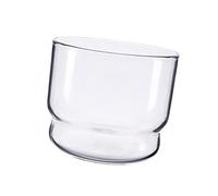 LIbgiubhy Gobelets en Verre Borosilicate Robuste Gobelets en Verre Robuste pour Micro-Ondes Boissons avec Un Motif Visage Souriant Amusant