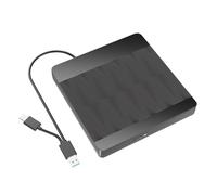 LIbgiubhy Graveur de disque externe multifonction. Lecteurs de disques externes. Lecteur de disque USB haute vitesse pour différents systèmes d'exploitation