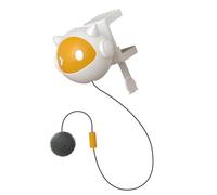 LIbgiubhy Jouet électrique pour chat - Jouet rebondissant amusant pour chat - Jouet rebondissant pour chat - Avec longue corde - Jouet sauteur