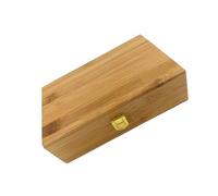LIbgiubhy Kit professionnel de remontoir à ressort de montre avec 20 types de modèles d'outils de réparation en cuivre avec boîtier en bois pour horlogers
