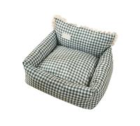 LIbgiubhy Lit pour chat - Canapé pour chien - Doux et apaisant - Élégant - En peluche - Accessoire pour animaux de compagnie