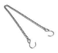 LIbgiubhy Lot de 10 chaînes de suspension polyvalentes pour mangeoires à oiseaux 25 cm pour jardin, terrasse, cour, maison chaîne en fer