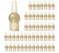 LIbgiubhy Lot de 50 perles de pêche à la carpe en caoutchouc souple - Tulipes - Accessoires de pêche