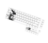 LIbgiubhy Lot de 75 touches Hauteur d'origine 5 pages Sublimation de couleur Pour personnaliser les touches du clavier Facile à remplacer