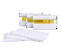 LIbgiubhy Lot de cartouches d'encre et papier photo pour imprimante à sublimation thermique CP1500 CP1300 CP1200