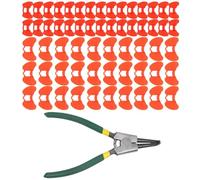 LIbgiubhy Lunettes réutilisables pour volaille - Lunettes anti-combat pour un environnement sûr et sans stress
