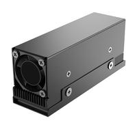 LIbgiubhy M.2 2280 SSD Dissipateur thermique NVME SSD Ventilateur avec 12000 tr/min PWM Ventilateur Thermopad Dissipation thermique améliorée