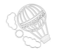 LIbgiubhy Matrice de découpe en montgolfière pour scrapbooking