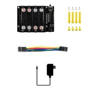 LIbgiubhy Module d'alimentation UPS - Carte d'extension - Support de batterie 18650 pour alimentation sans interruption - Connecteur de commande I2C