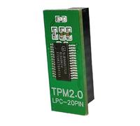 LIbgiubhy Module de sécurité TPM 2.0 de rechange LPC 20 broches pour accessoires de plate-forme TPM20