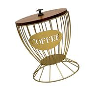 LIbgiubhy Organisateurs de dosettes de café modernes - Support de rangement fonctionnel - Organisateur de rangement portable - Présentoir d'étude
