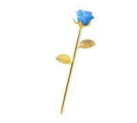 LIbgiubhy Ornement sculpté en forme de rose avec support doré fait à la main, bijoux faits à la main, décoration florale pour les amateurs de bijoux