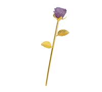 LIbgiubhy Ornement sculpté en forme de rose avec support doré fait à la main, bijoux faits à la main, décoration florale pour les amateurs de bijoux