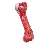 LIbgiubhy Os en caoutchouc molaire pour chiens - Résistance à l'usure intégrée - Nettoyage des dents de chien - Jouet interactif pour chien - Soins dentaires