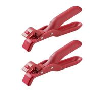 LIbgiubhy Pinces À Plats Chauds Anti-brûlure Assiette Pots Pinces Porte-ustensiles Cuisine Clip pour Pots Cuisine Texture en Nylon Silicone