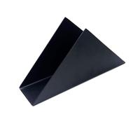 LIbgiubhy Porte-serviettes en papier autoportant en forme de triangles en métal pour cuisine ou salle de bain Distributeur de serviettes en acier inoxydable
