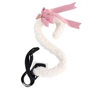 LIbgiubhy Queue et oreilles en peluche avec fausses oreilles de chat, loup à fourrure, renard, costume d'anime, Halloween, fête, cosplay, Acces de chats