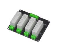 LIbgiubhy Relais semi-conducteur à 4 canaux avec déclenchement à faible niveau - Commande de module - Relais à faible déclenchement - Contrôle de circuit - Relais semi-conducteur