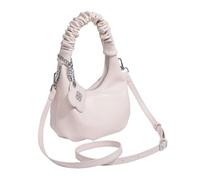 LIbgiubhy Sac à main pour femme en cuir synthétique avec fermeture éclair - Sac à bandoulière décontracté avec sangles amovibles, a