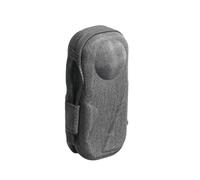 LIbgiubhy Sac de protection pour appareil photo à 360 degrés Sac de rangement pour les voyages et l'utilisation quotidienne Petite taille, gris foncé