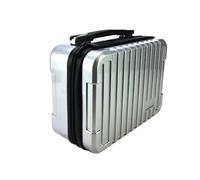 LIbgiubhy Sac de rangement rigide en polycarbonate - Boîte à outils pour quadricoptère UAV - Étui de protection rigide résistant aux chocs, Argent (Silver)