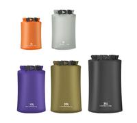 LIbgiubhy Sac étanche pour kayak, rafting, canoë, randonnée, camping, sac étanche sac de rangement léger pour canoë, Lot de 5 pièces colorées