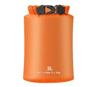 LIbgiubhy Sac étanche pour kayak, rafting, canoë, randonnée, camping, sac étanche sac de rangement léger pour canoë, Orange vif 3 l