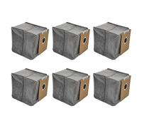 LIbgiubhy Sacs poubelle réutilisables adaptés à l'aspirateur Sacs poubelle ménagers Accessoires 6 pièces/10 pièces