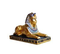 LIbgiubhy Statuette de sphinx égyptien en résine pour étagères ou décoration de bureau avec décoration de table historique