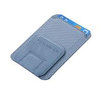 LIbgiubhy Support de téléphone - Porte-cartes - Porte-cartes - Avec couche interne - Magnétique pour un rangement efficace, bleu