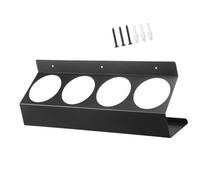 LIbgiubhy Support mural multi-usages pour bombe aérosol pour garage et remorque, organisateur d'atelier d'outils en métal