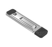 LIbgiubhy Support pour ordinateur portable pliable en aluminium - Rehausseur de refroidissement invisible - Hauteur réglable - Support pour ordinateur portable en aluminium