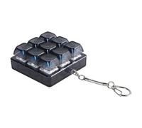 LIbgiubhy Testeur de commutateur de clavier à 9 touches hautement transparent pour claviers mécaniques avec fonction de test pour les jeux