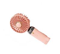 LIbgiubhy Ventilateur portable d'extérieur pliable - Petit refroidissement rechargeable - 5 vitesses de refroidissement - Faible bruit de chevet