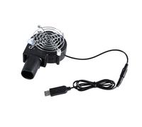 LIbgiubhy Ventilateur USB à vitesse réglable avec protection en métal pour les constructeurs et l'extérieur