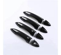Couvre Garniture Autocollant de poignée pour Alfa Romeo Stelvio,poignée de Porte extérieure Garniture adaptés,a/Carbon Fiber-a