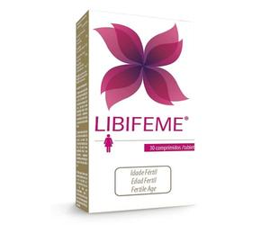 LIBIFEME Complément alimentaire spécial jeune femme - Spécial pour réduire la sécheresse vaginale et améliorer la vie intime - 30 comprimés (1/jour)