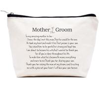 LIBIHUA Cadeaux de fiançailles - Cadeau de mariage pour femme - Cadeaux de fête prénuptiale pour elle - Cadeaux pour enterrement de vie de jeune fille - Trousse de maquillage - Pochette de voyage,