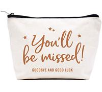 LIBIHUA Sac de coworeker de Retraite, 6. Vous Allez Les manquer et, 9.8″W x7″H x2.7″Bottom, Vous ne manquerez Pas et