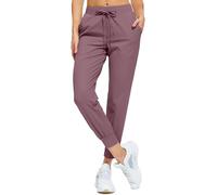 Libin Pantalon de Jogging pour Femme Athlétique Sweatpants Lila Vintage L