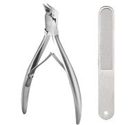 Libiyi Outfany Easyclip, Dotmalls Grishay Easyclip Easy Clip, Stainless Steel Long Handle Toenail Clippers, Straight Nail Clipper, Ingrown Toenail Clippers, Outfany EasyClip (Sliver)