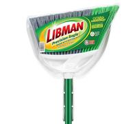 Libman Ensemble balai avec pelle à poussière | Utilisation intérieure et extérieure | Balai pour poils d'animaux | Balai de 27,9 cm de large | Pelle à poussière de 26 cm de large | 1 balai | 1 pelle à